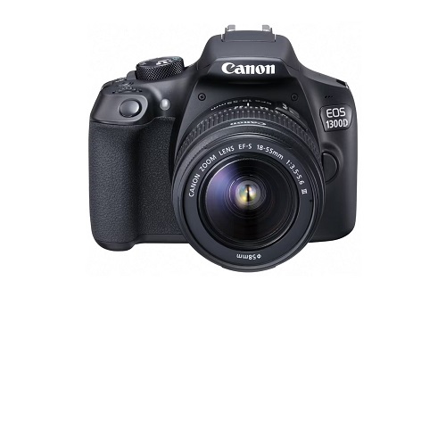 Canon Professional EOS 1300D Digital SLR Camera with 18-55mm ISII Lens (DAME) - deluxe.com.ng