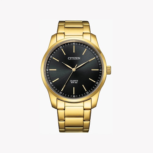 CITIZEN BH5002-53E MEN’S GOLD BRACELET WATCH - deluxe.com.ng