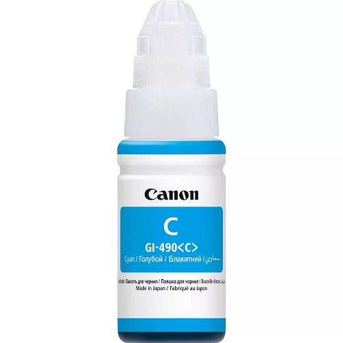 Canon Ink Bottle | GI-490C (Cyan) - deluxe.com.ng