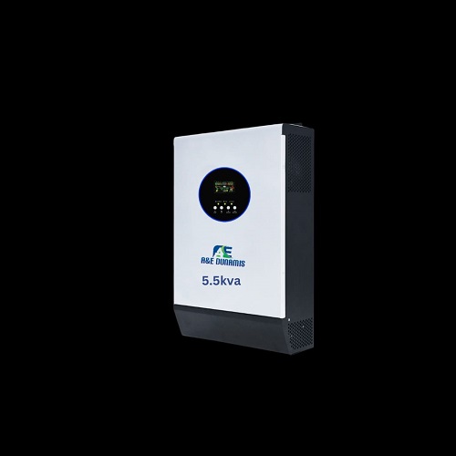 A&E Dunamis 5KVA/48V Transformerless Hybrid Inverter with inbuilt 80am MPPT Charge Controller - deluxe.com.ng