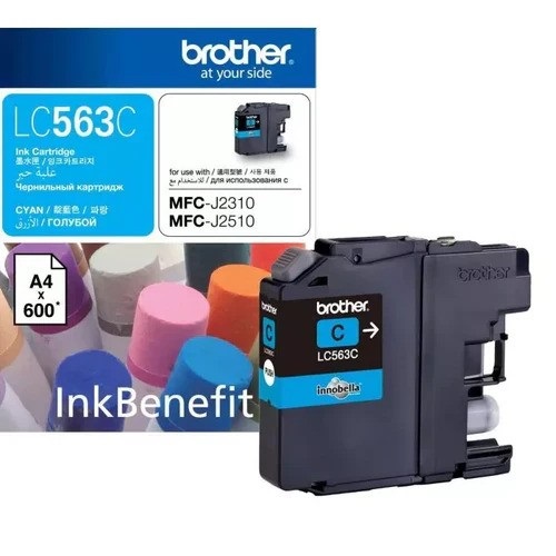 Brother Ink Cartridge CYAN LC563C - deluxe.com.ng