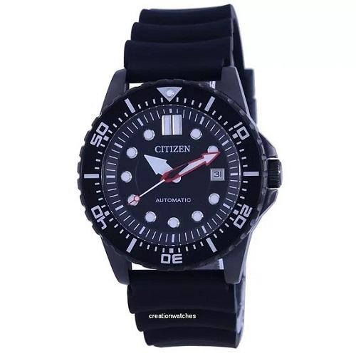CITIZEN NJ0125-11E MEN’S AUTOMATIC SILVER BRACELET WATCH - deluxe.com.ng