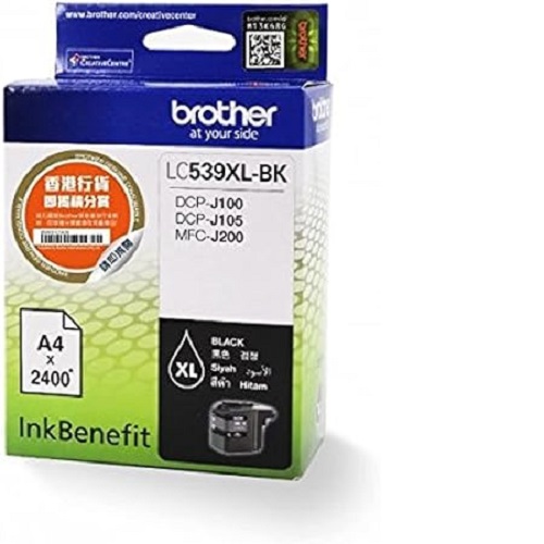 Brother lc-539xlb  Black Ink Cartridge - deluxe.com.ng