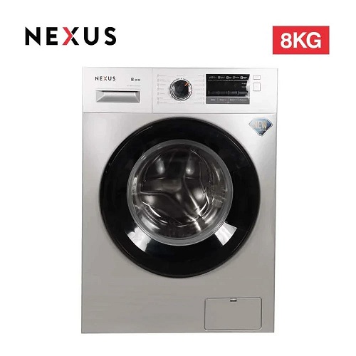NEXUS 8KG FRONT LOAD WASHING MACHINE WM-FL08S1409NB-deluxe.com.ng