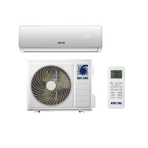 BRUHM 1HP SPLIT AIR CONDITIONER | BAS-09RCEW-R410A    - deluxe.com.ng