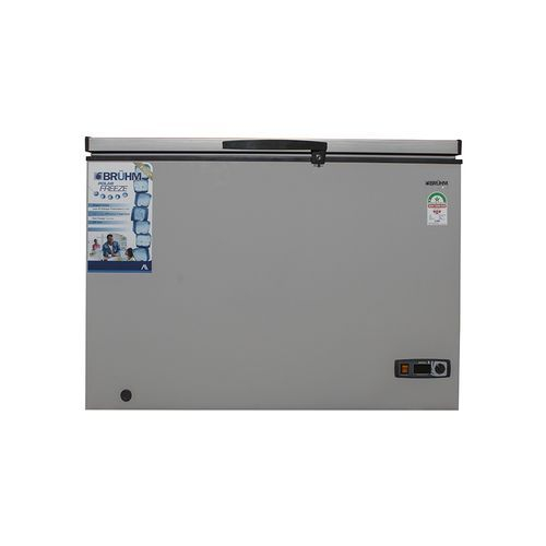 Bruhm 160 Litres Freezer | BCS-160MR R600  (Silver)  - deluxe.com.ng 