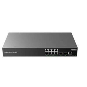 Grandstream GWN7811P 8 Port Gigabit Enterprise Layer 3 Managed PoE Network Switch 
