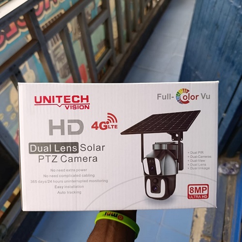 UNITECH VISION HD DUAL LENS SOLAR PTZ CAMERA