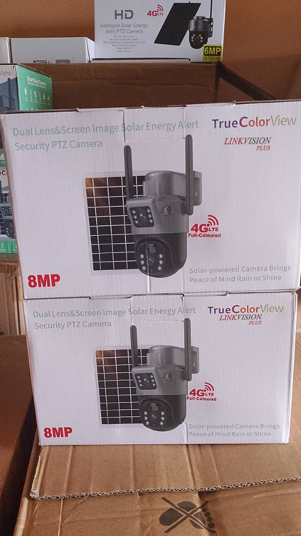 Buy TRUECOLORVIEW LINKVISION DUAL LENS SOLAR CAMERA at Deluxe.com.ng ...