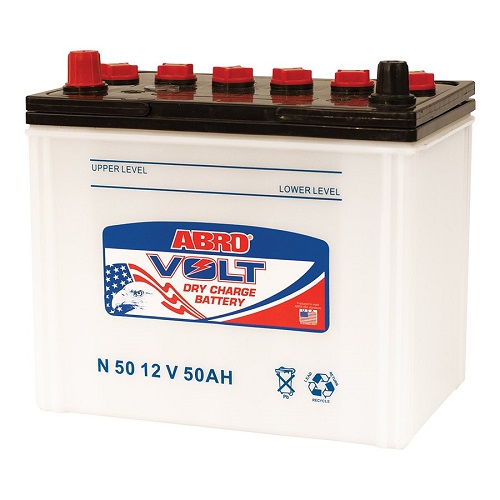 abro volt battery (120 amp) dry charge - deluxe.com.ng