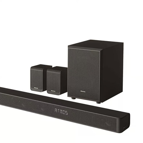 Hisense AX5100G 5.1ch 340W Soundbar with Wireless Subwoofer - deluxe.com.ng