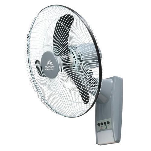 Andrakk Rechargeable 16''' Wall Fan - Remote - deluxe.com.ng