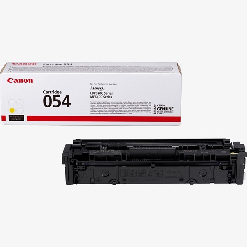 Canon 054 Yellow Toner Cartridge - deluxe.com.ng
