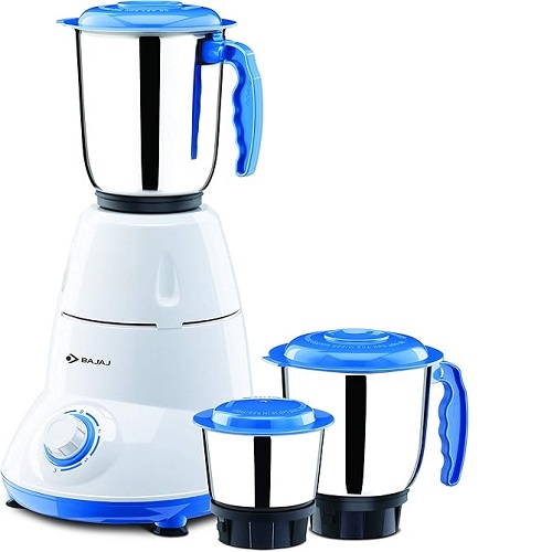 Bajaj Bravo DLX Mixer Grinder - White-500W - deluxe.com.ng