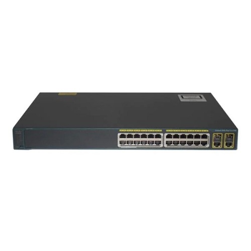 Cisco Catalyst 2960 Plus 24 10/100 PoE + 2 T/SFP LAN Base(DT) - deluxe.com.ng