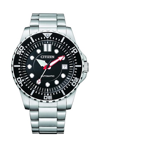 CITIZEN NJ0120-81E MEN’S AUTOMATIC SILVER BRACELET WATCH - deluxe.com.ng
