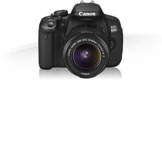 Canon Professional Digital SLR Camera EOS 650D with 18-55mm Lens (DAME) - deluxe.com.ng