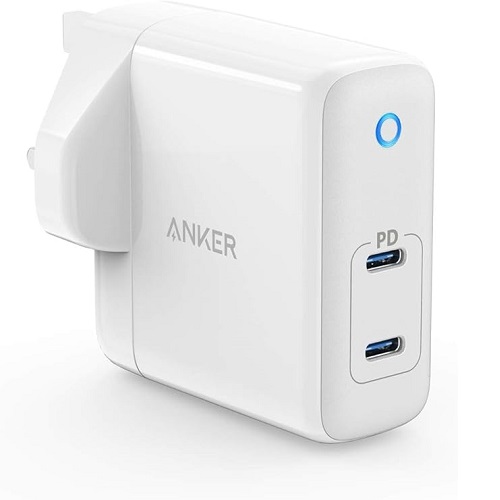 Anker 60W 2-Port USB C Charger |A2029221| - deluxe.com.ng