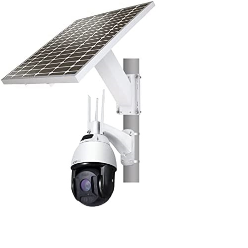 CBERRY 4G SOLAR PTZ SECURITY CAMERA - deluxe.com.ng