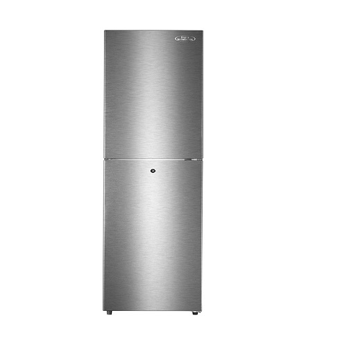 Haier Thermocool 210L Double door refrigerator HRF-210BLUX R6 Silver - deluxe.com.ng