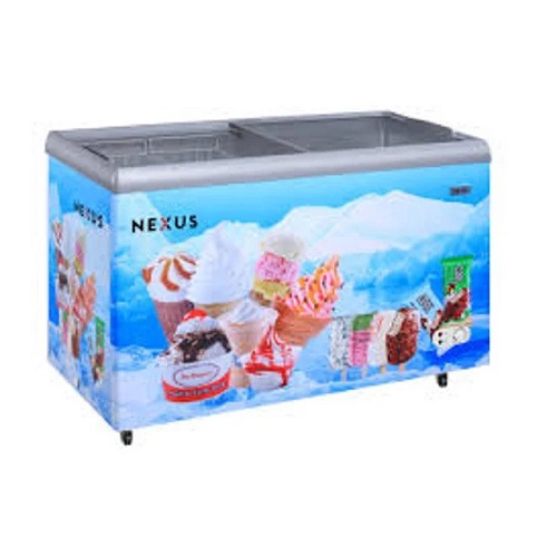 NEXUS NX355Q-TF TRANSPARENT TOP CHEST FREEZER - deluxe.com.ng