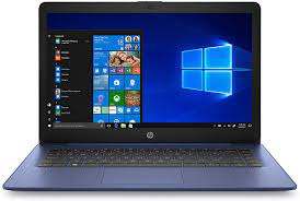 HP Stream - 14-cb171wm Laptop  Intel® Celeron® N4000 (1.1 GHz base frequency, up to 2.6 GHz burst frequency, 4 MB cache, 2 cores), 4 GB DDR4-2400 SDRAM (1 x 4 GB), Intel®[DWN]- deluxe.com.ng