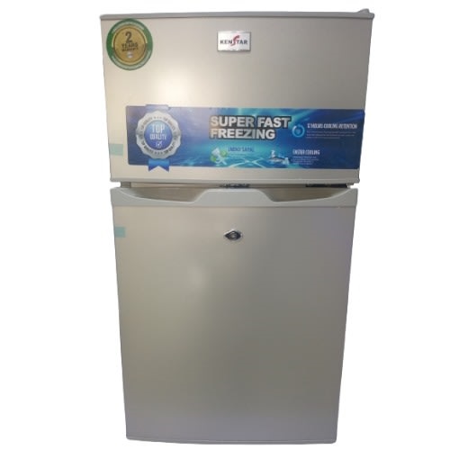 Kenstar 95 LITER Double Door Refrigerator | KSR-130S - del;uxe.com.ng