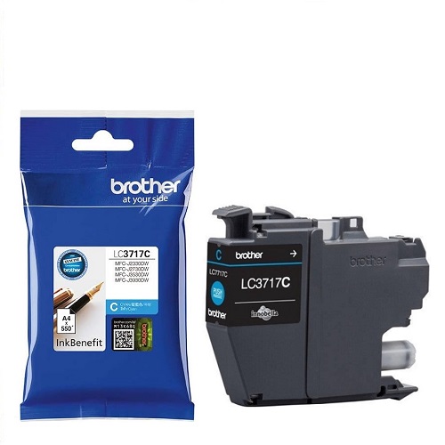 BROTHER Lc3717c Cyan Ink Cartridge - deluxe.com.ng
