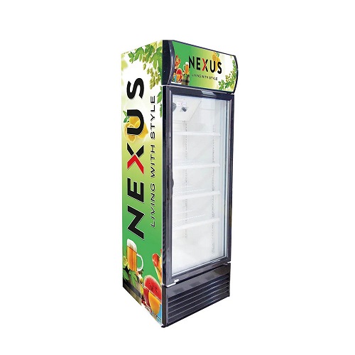 NEXUS 430L UPRIGHT SHOWCASE REFRIGERATOR | NX-551 - deluxe.com.ng