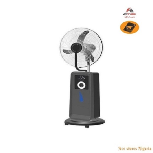 Andrakk Remote Enabled Solar Support Mist Fan - ADK2316MF - deluxe.com.ng