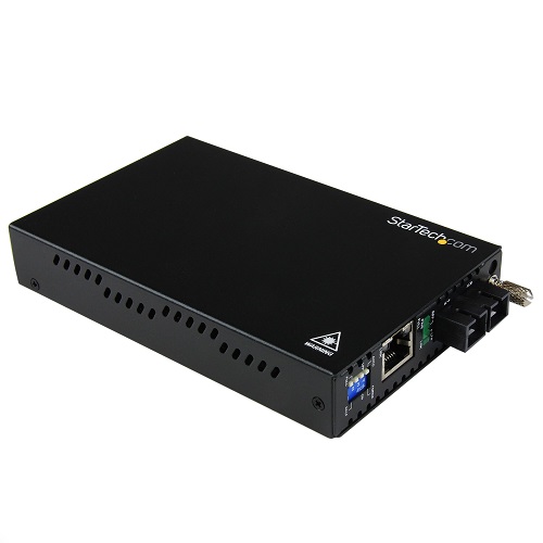 StarTech Gigabit Multi-Mode Fiber Ethernet Media Converter (550 meters) - deluxe.com.ng