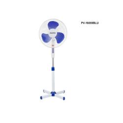 Polystar 16'' Powerful Airflow Standing Fan With Rubber Blades Pv-16059blu