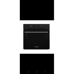 KITCHENCRAFT 60CM IN BUILT ELECTRIC OVEN | BLACK 3 - Deluxe.com.ng