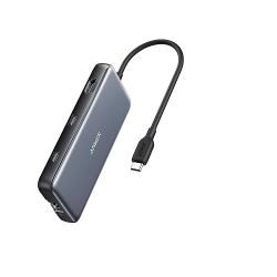 Anker USB C Hub, 555 USB-C Hub (8-in-1) | A83830A3 - deluxe.com.ng