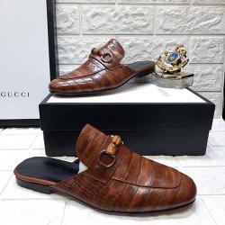  GUCCI HIGH QUALITY LUXURY MEN'S HALF  SHOE (AVAILAIBLE IN ALL SIZES) 316