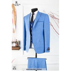 MEN'S CLASSY STRIPED 3 PIECE SUIT|SUT 001