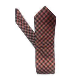 LUXURY STRIPE BLACK WHITE CORP0ORATE MEN'S NECK TIE -
