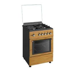 Maxi 60*60 (3+1) Burner Gas Cooker IGL Wood TR-deluxe.com.ng