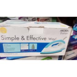 AKIRA DRY IRON 1000W IR-S1001D - deluxe.com.ng