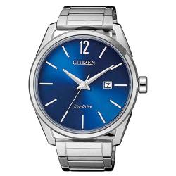 CITIZEN BM7411-83L MEN’S ANALOG BLUE DIAL STAINLESS STEEL WATCH - Deluxe.com.ng