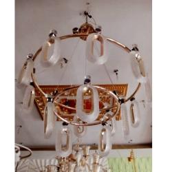 BY 14 GLASS CUP CHANDELIER QUALITY DESIGNED LIGHT - FOR INDOOR USE (OBIC) - deluxe.com.ng
