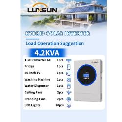 Luxsun 4.2KVA 24V Hybrid Solar Inverter – 100A MPPT