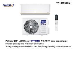 POLYSTAR 2HP INVERTER SPLIT AIR CONDITIONER | PV-18TP41GM - deluxe.com.ng