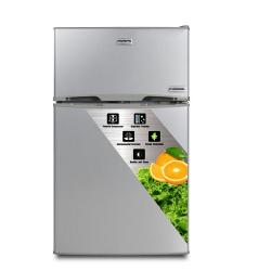 Polystar 90L Refrigerator Double Door Table | PV-DD202R6SL - deluxe.com.ng