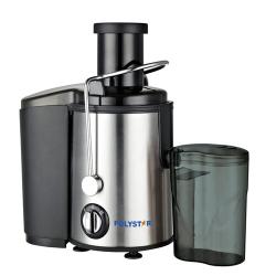 Polystar Juice Extractor | PV-JE3338K 88MM Electric Juice Extractor With 1.2 Litre Fruit Pomace Cup And 3 Speed Mode - deluxe.com.ng