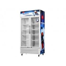 Polystar 550L Double Door Showcase Refrigerator | PV-SC695DDL - deluxe.com.ng