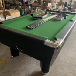 GATEGOLD FITNESS - Snooker Table 8ft mdf material covered with pvc - deluxe.com.ng