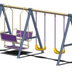GATEGOLD FITNESS - Swing 350x160x180cm -deluxe.com.ng