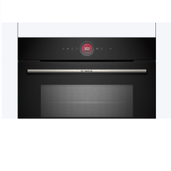 BOSCH Series 8 Built-in compact oven with microwave function 60 x 45 cm Black - Deluxe.com.ng