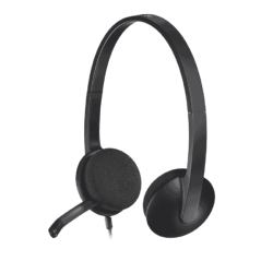 LOGITECH CORDED USB HEADSET H340 (DW) N).Deluxe.com.ng